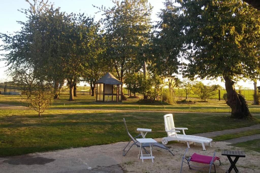 Chaumiere Du Chateau D'O Et Sa Mini Ferme ,Gite 21Couchages Goupil-Othon Экстерьер фото